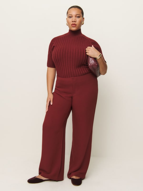 Vida Low Rise Pant Es - Chianti